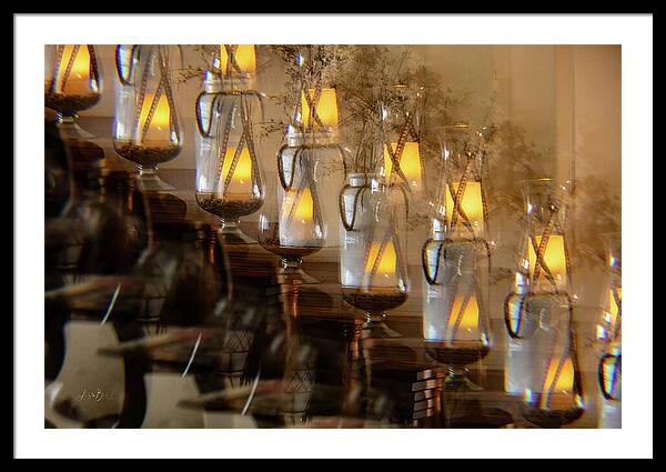 Kaleido Slope - Framed Print