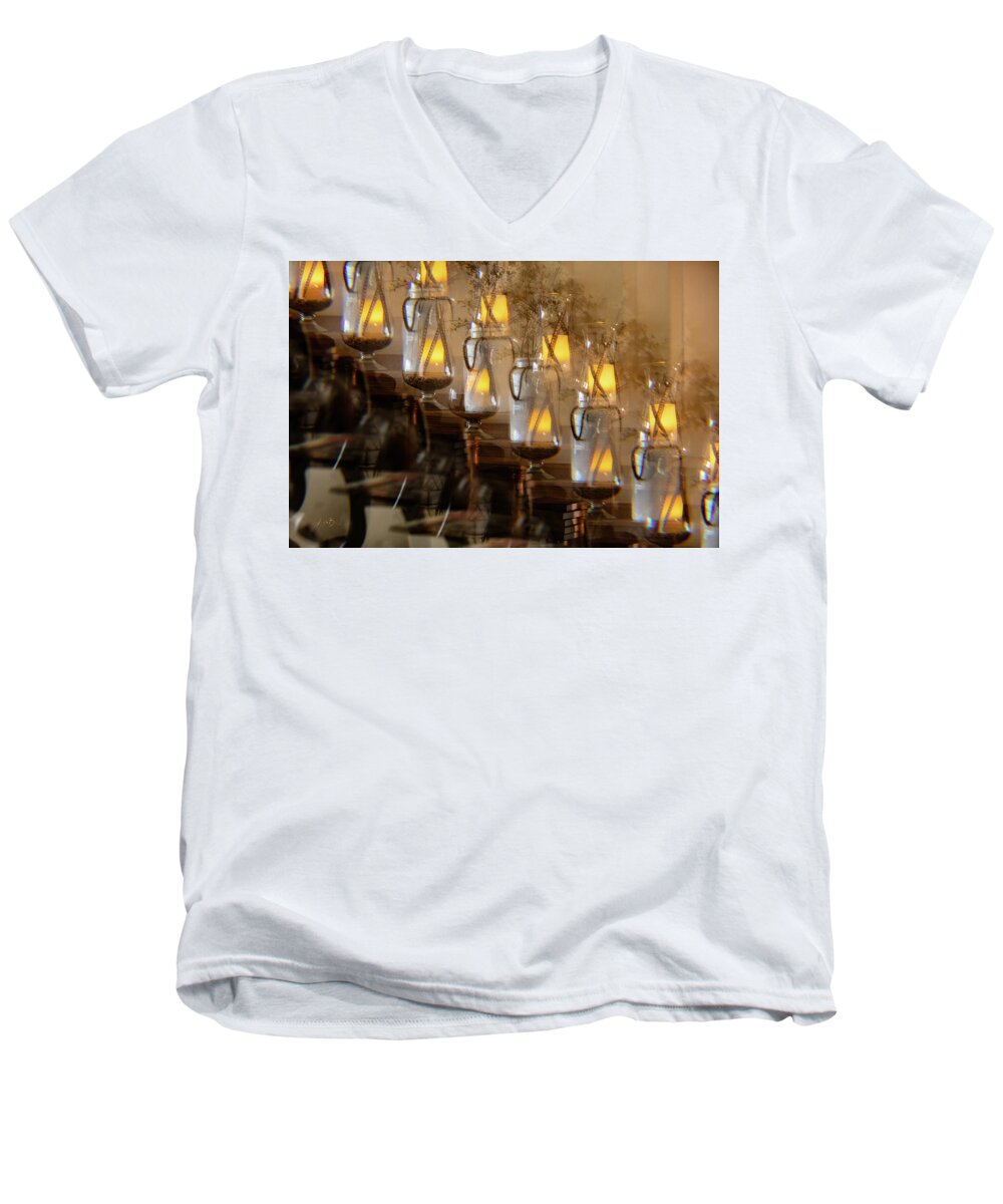 Kaleido Slope - Men's V-Neck T-Shirt