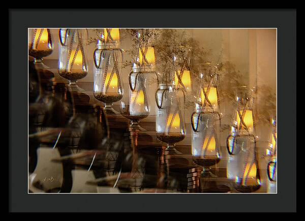 Kaleido Slope - Framed Print