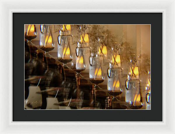 Kaleido Slope - Framed Print