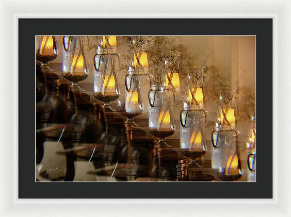 Kaleido Slope - Framed Print