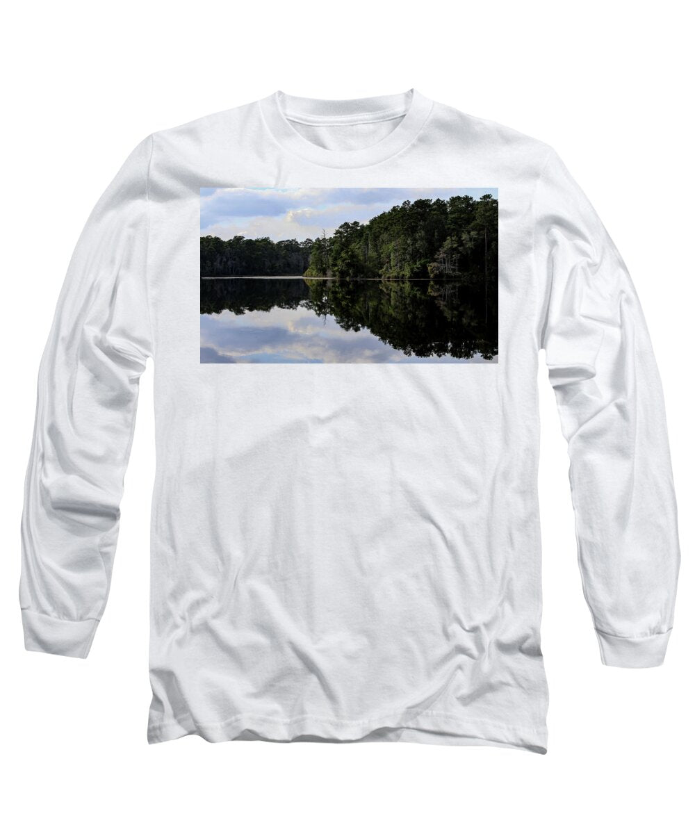 Lake Rim of North Carolina II  - Long Sleeve T-Shirt
