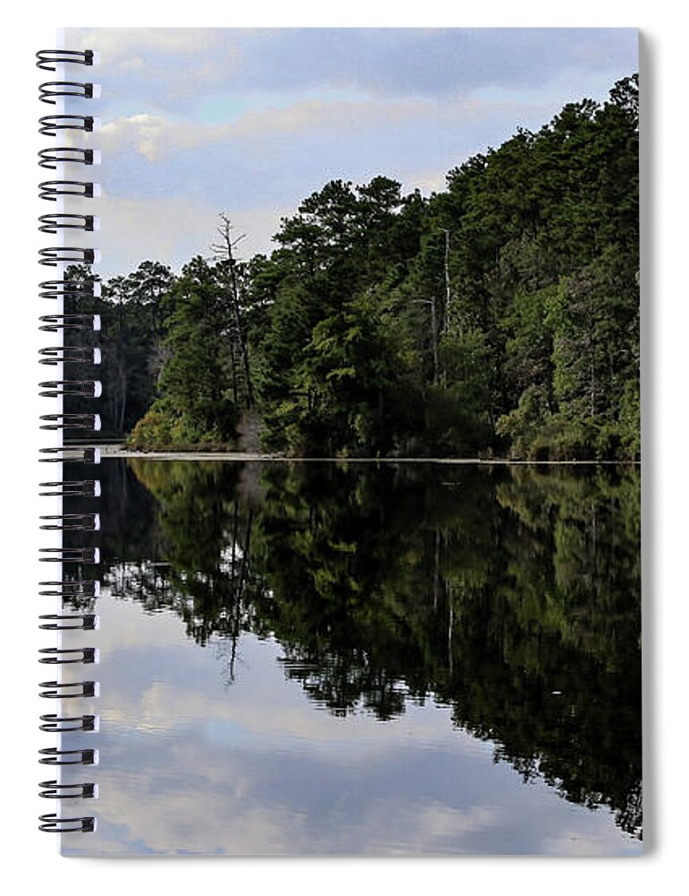 Lake Rim of North Carolina II  - Spiral Notebook
