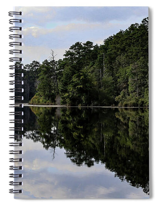 Lake Rim of North Carolina II  - Spiral Notebook