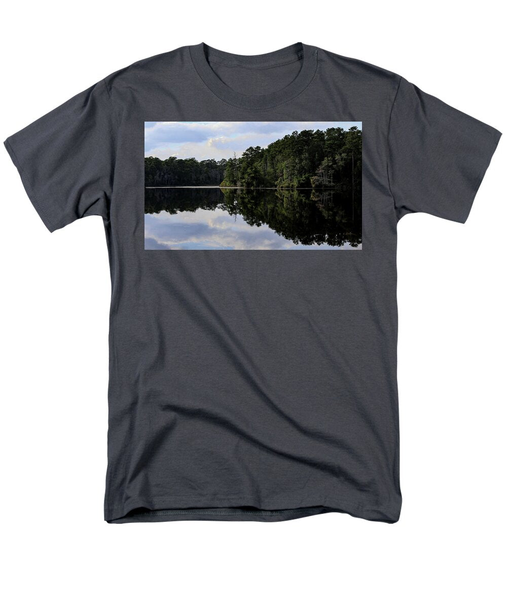 Lake Rim of North Carolina II  - Men's T-Shirt  (Regular Fit)