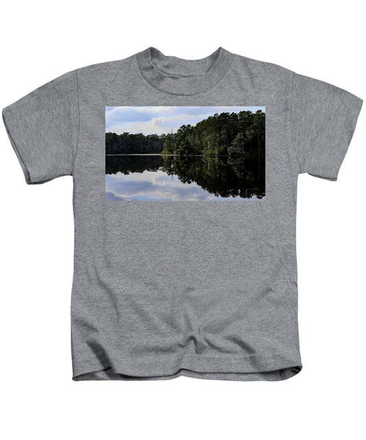 Lake Rim of North Carolina II  - Kids T-Shirt