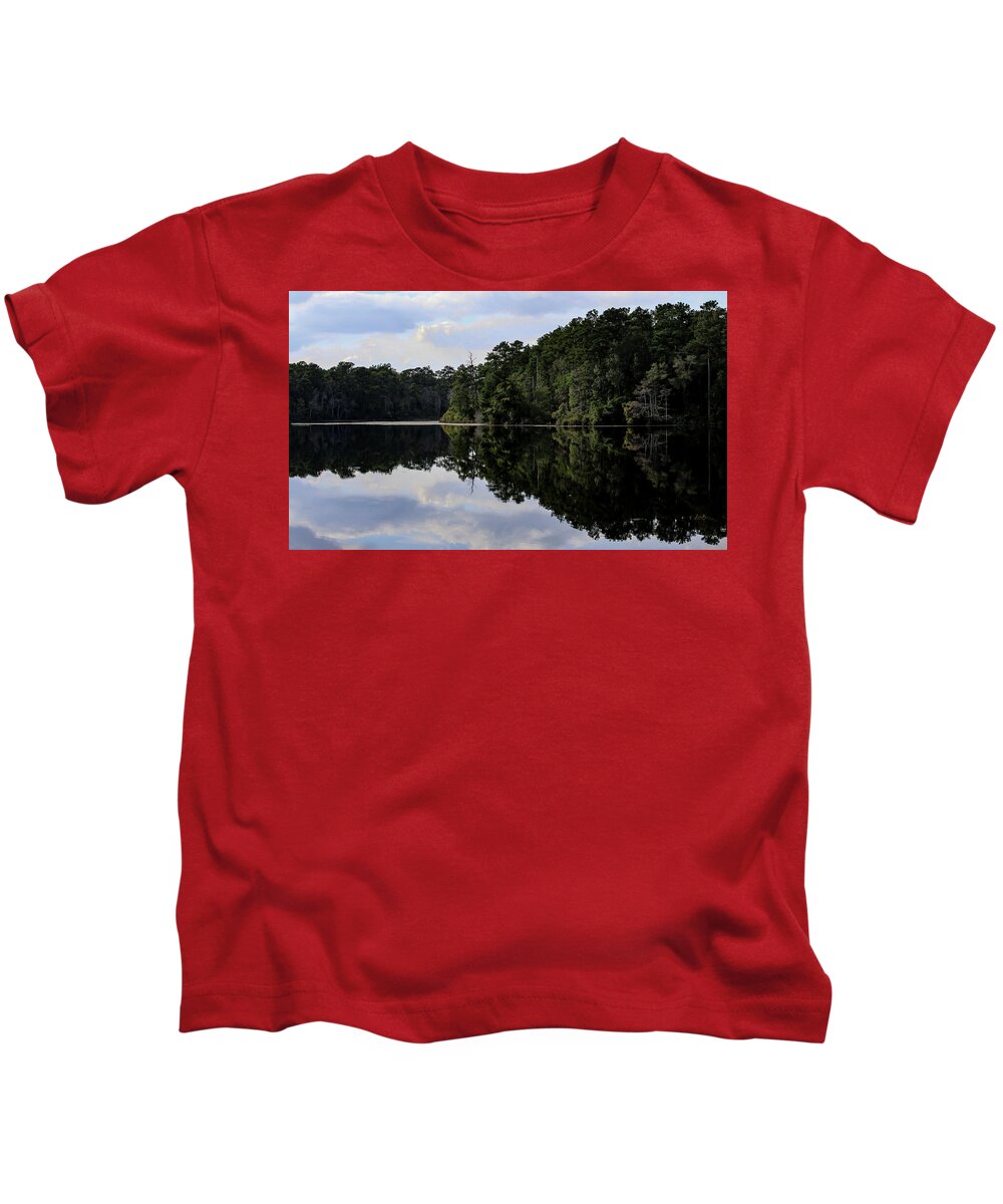 Lake Rim of North Carolina II  - Kids T-Shirt