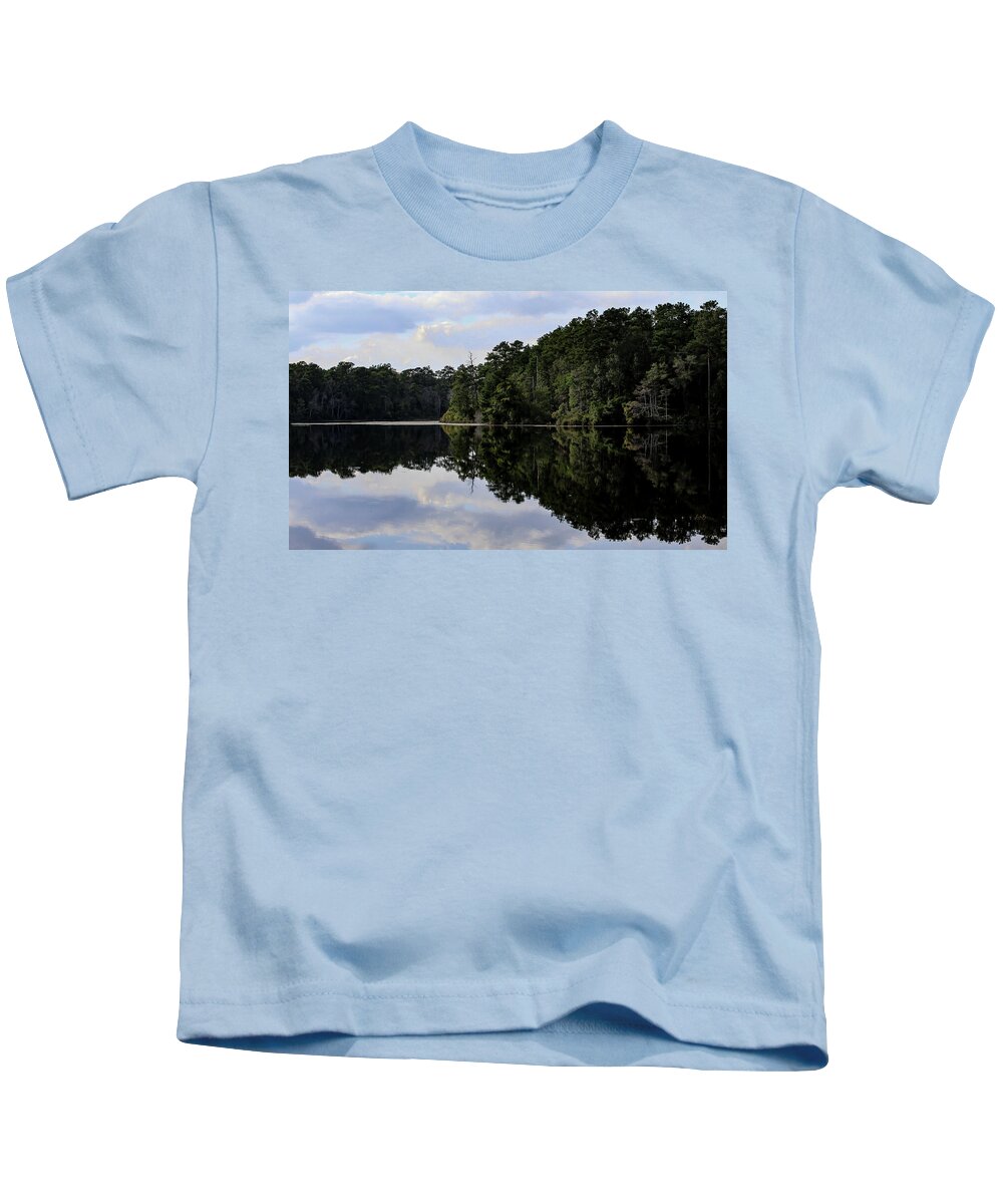 Lake Rim of North Carolina II  - Kids T-Shirt