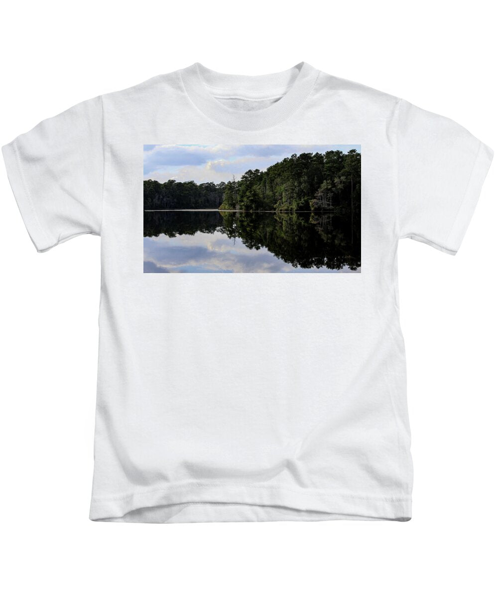 Lake Rim of North Carolina II  - Kids T-Shirt