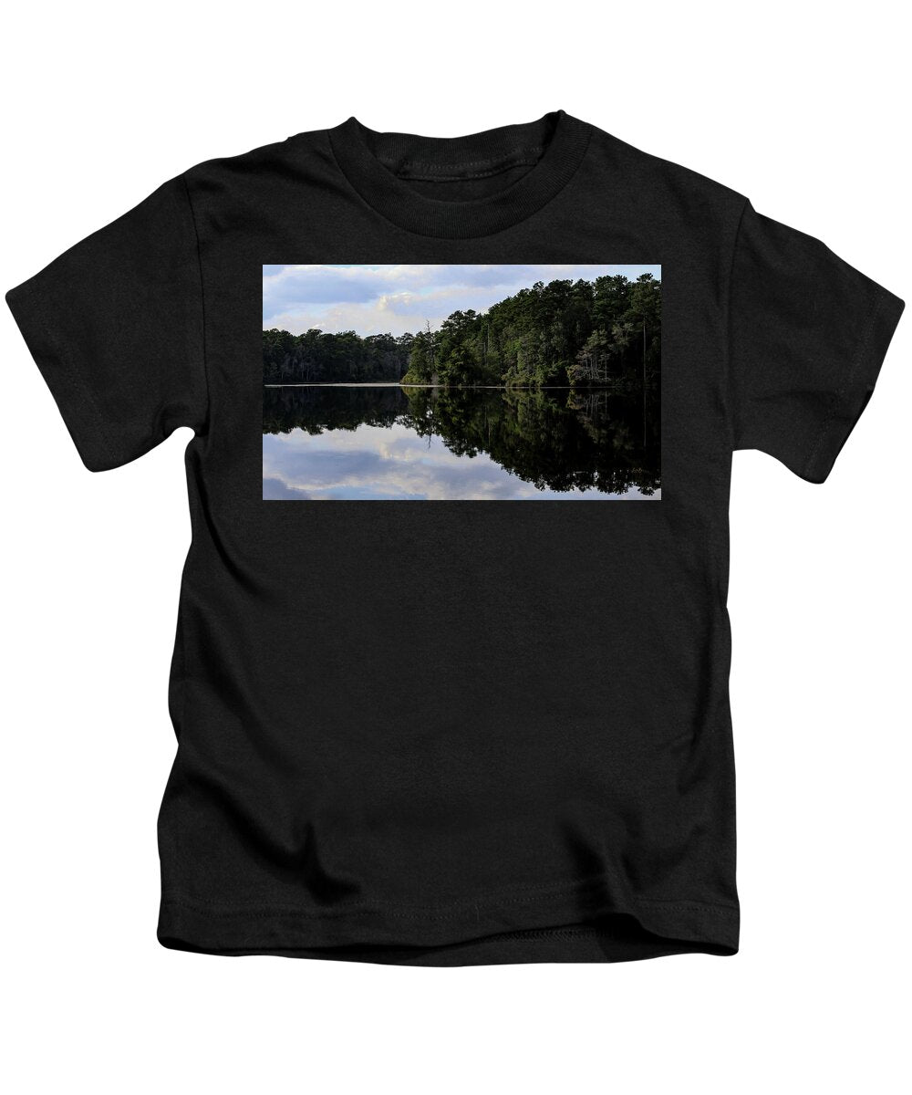 Lake Rim of North Carolina II  - Kids T-Shirt