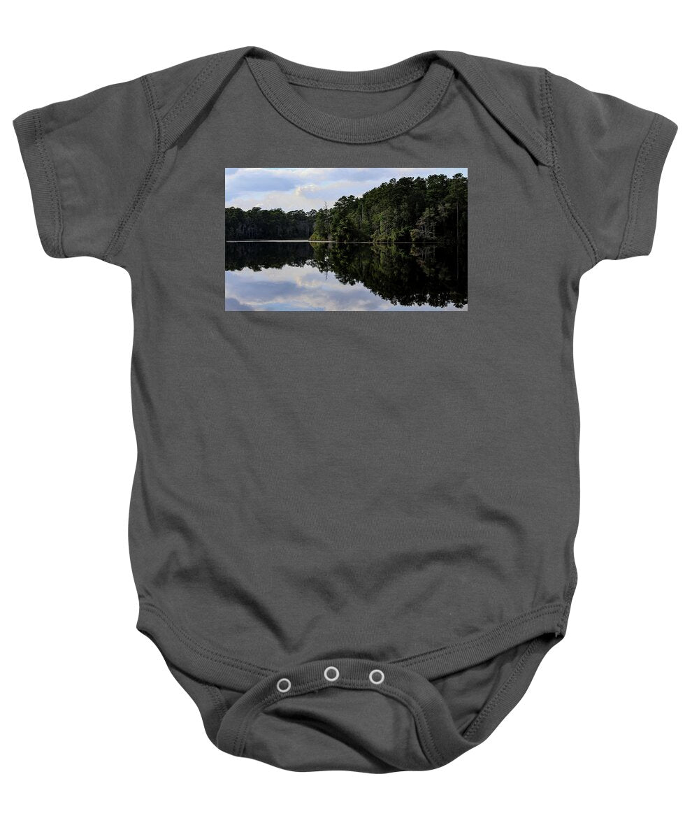Lake Rim of North Carolina II  - Baby Onesie