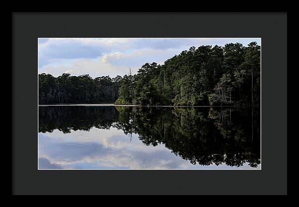 Lake Rim of North Carolina II  - Framed Print