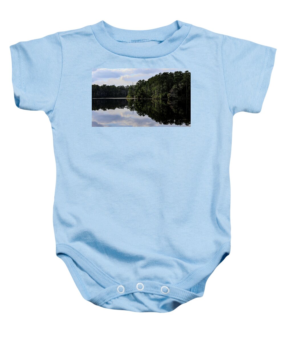 Lake Rim of North Carolina II  - Baby Onesie