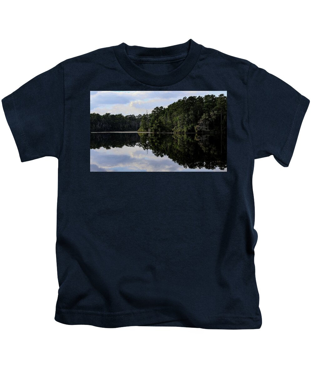 Lake Rim of North Carolina II  - Kids T-Shirt
