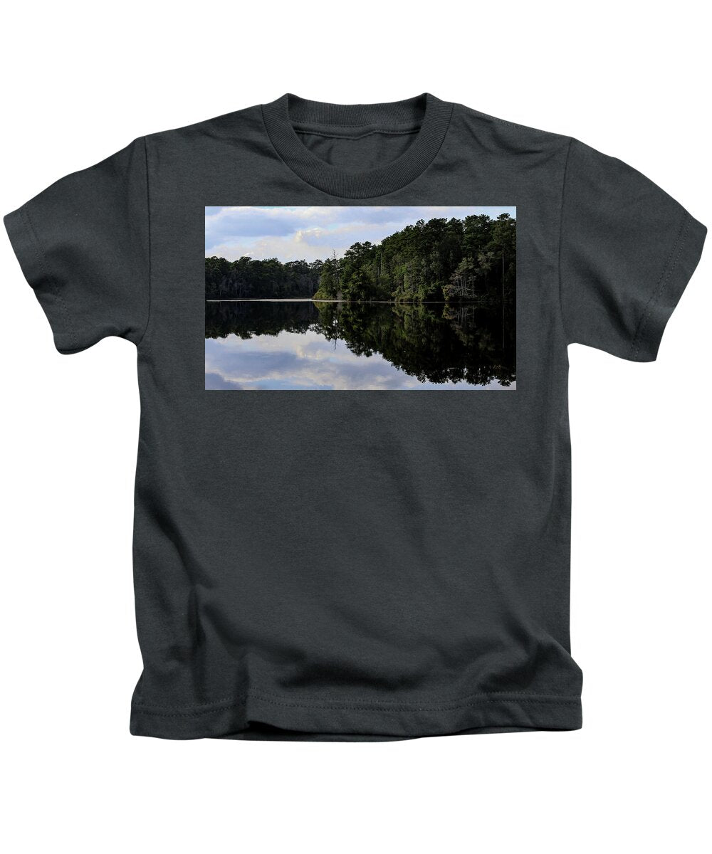 Lake Rim of North Carolina II  - Kids T-Shirt