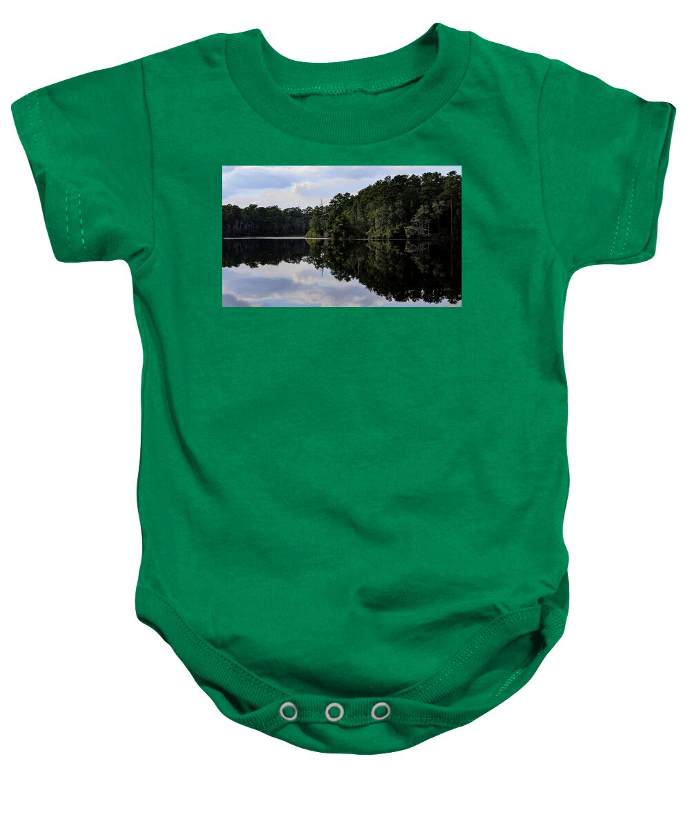 Lake Rim of North Carolina II  - Baby Onesie