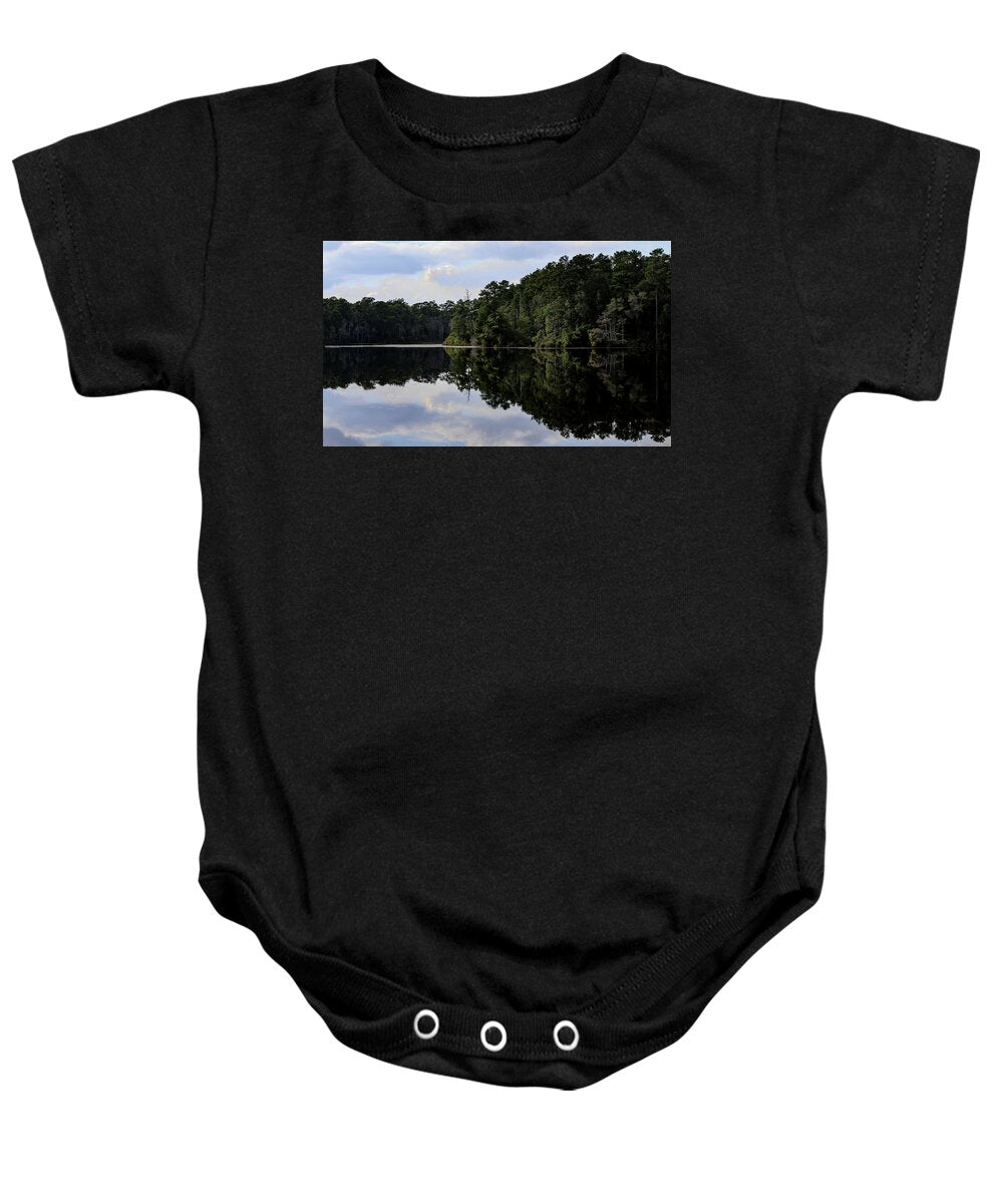 Lake Rim of North Carolina II  - Baby Onesie