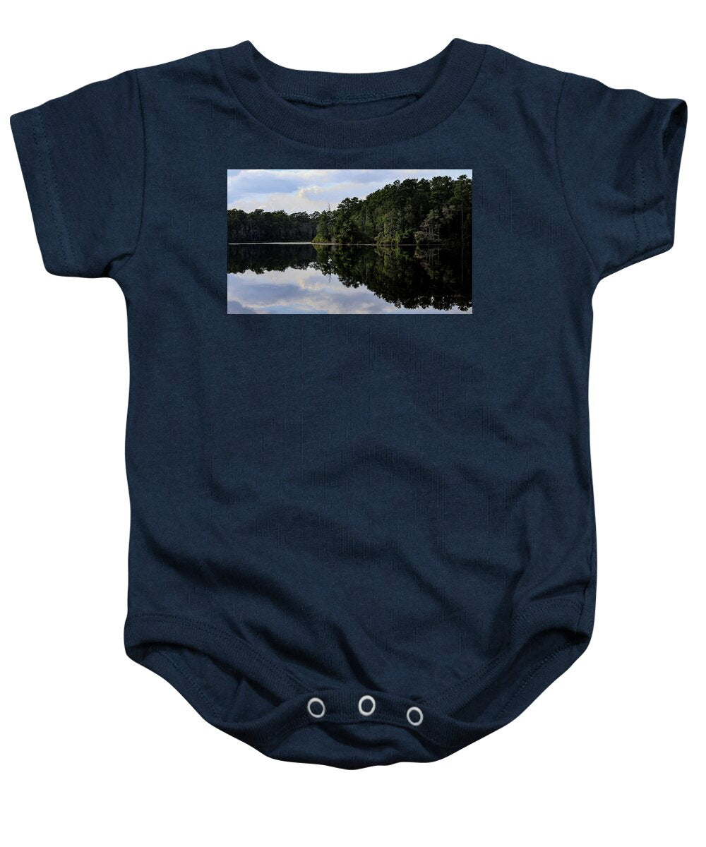Lake Rim of North Carolina II  - Baby Onesie