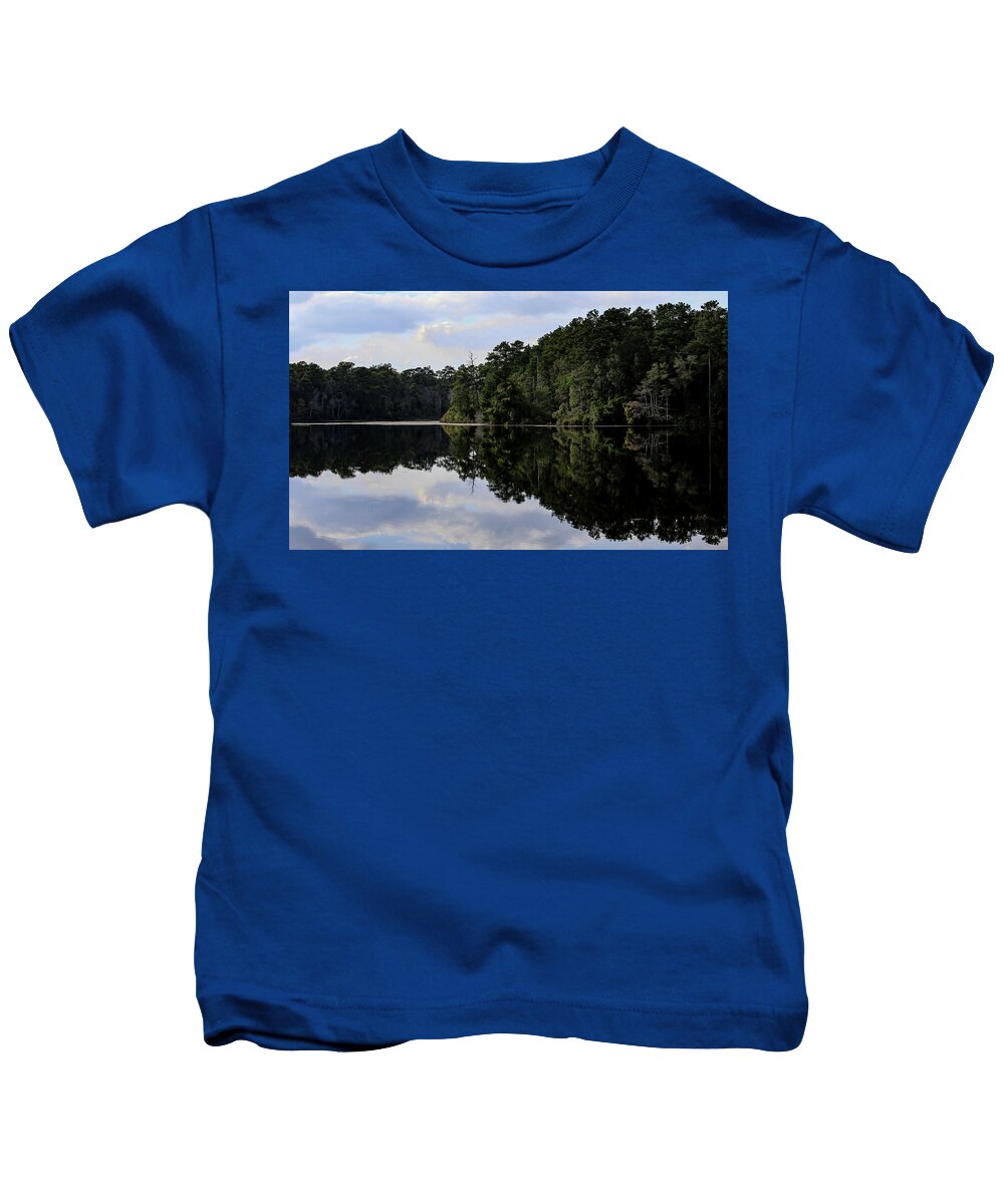 Lake Rim of North Carolina II  - Kids T-Shirt