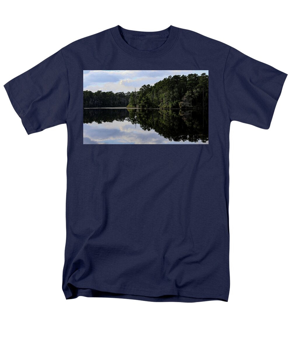 Lake Rim of North Carolina II  - Men's T-Shirt  (Regular Fit)