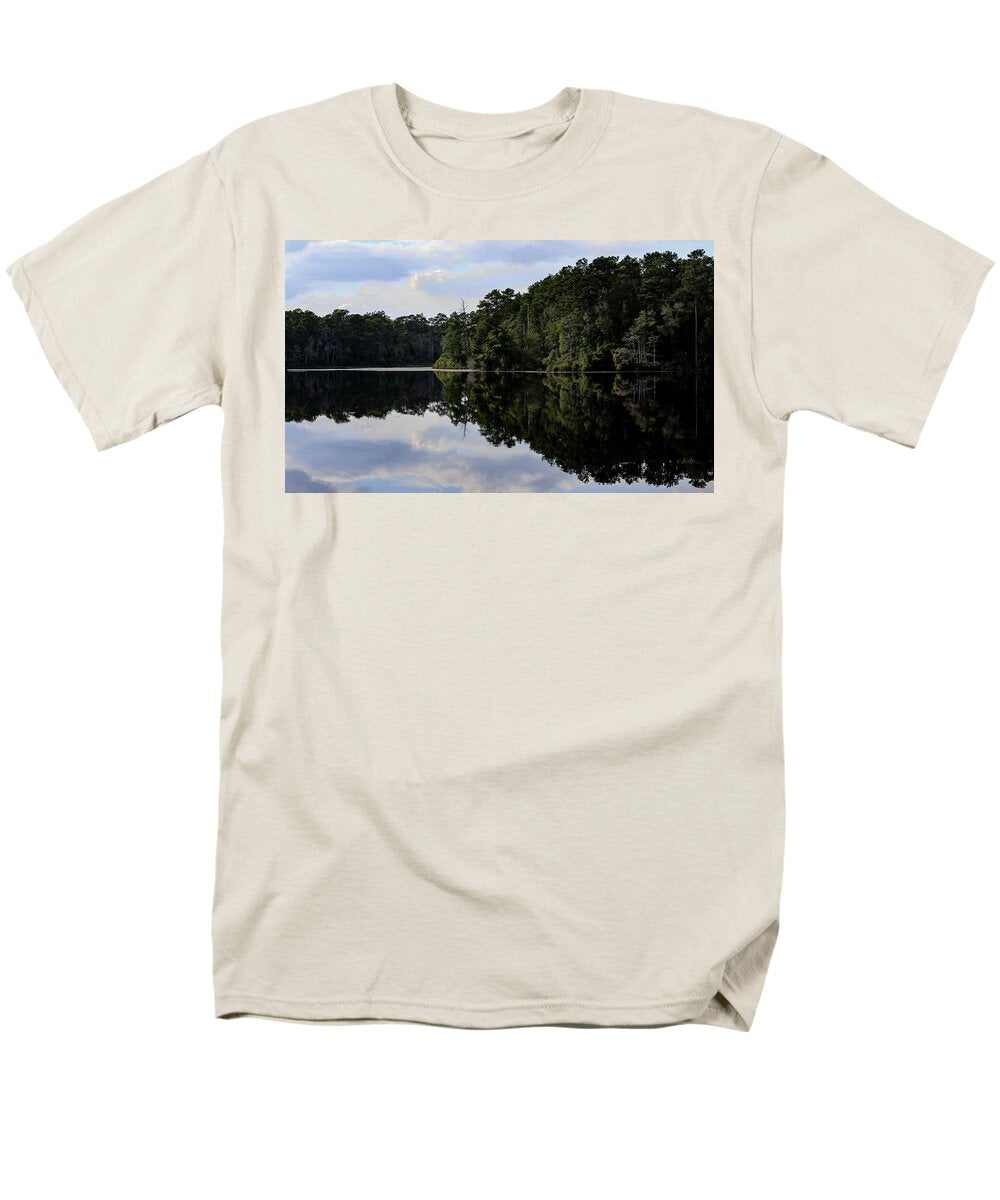 Lake Rim of North Carolina II  - Men's T-Shirt  (Regular Fit)