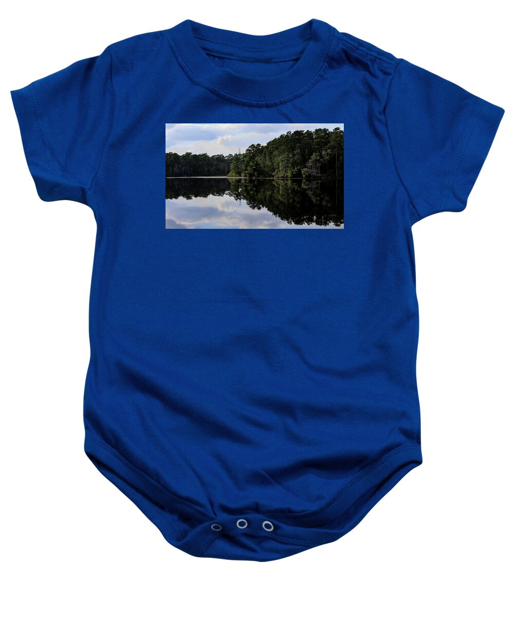 Lake Rim of North Carolina II  - Baby Onesie
