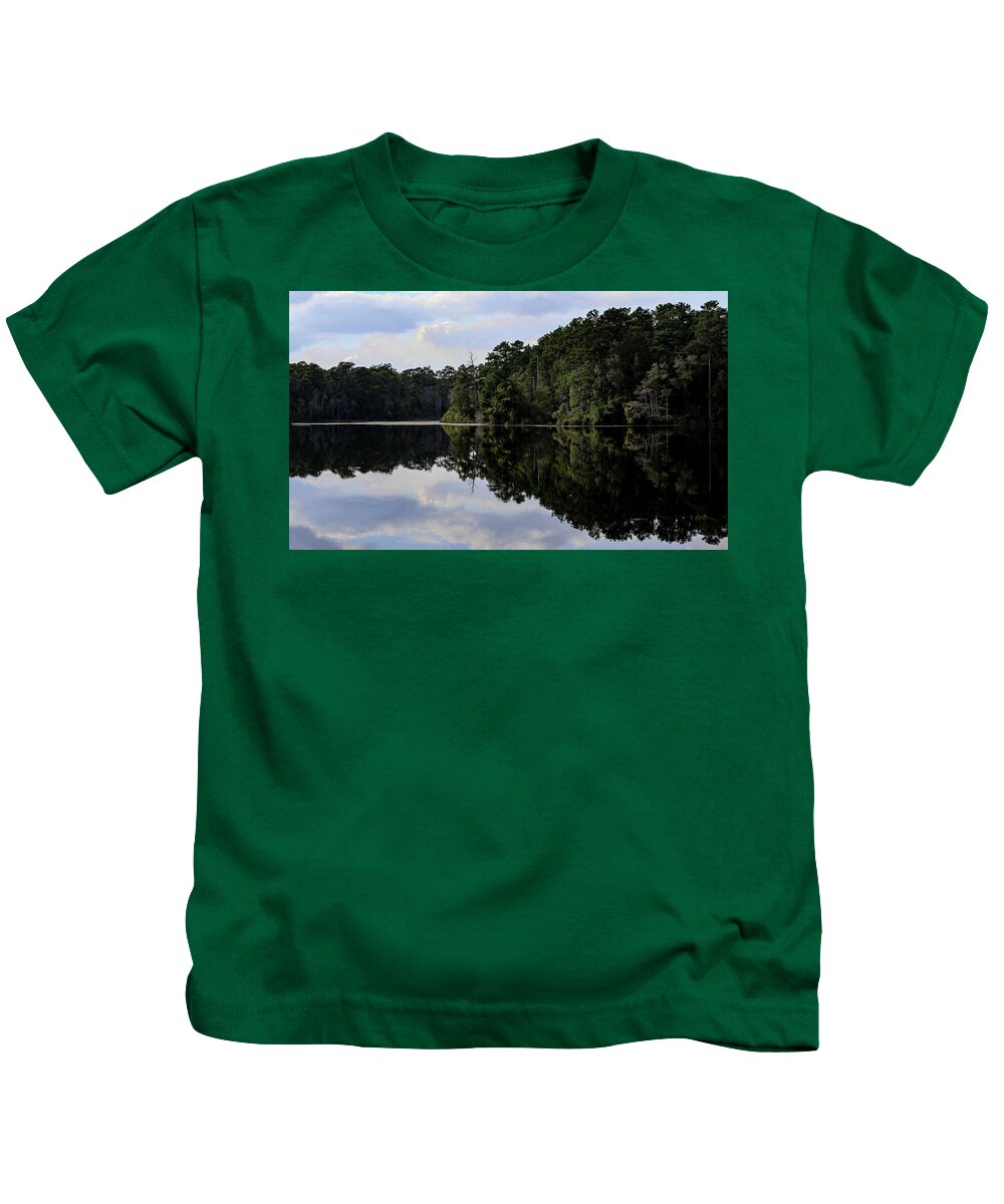 Lake Rim of North Carolina II  - Kids T-Shirt