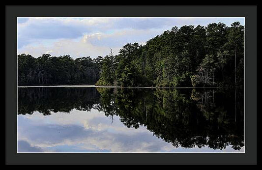 Lake Rim of North Carolina II  - Framed Print