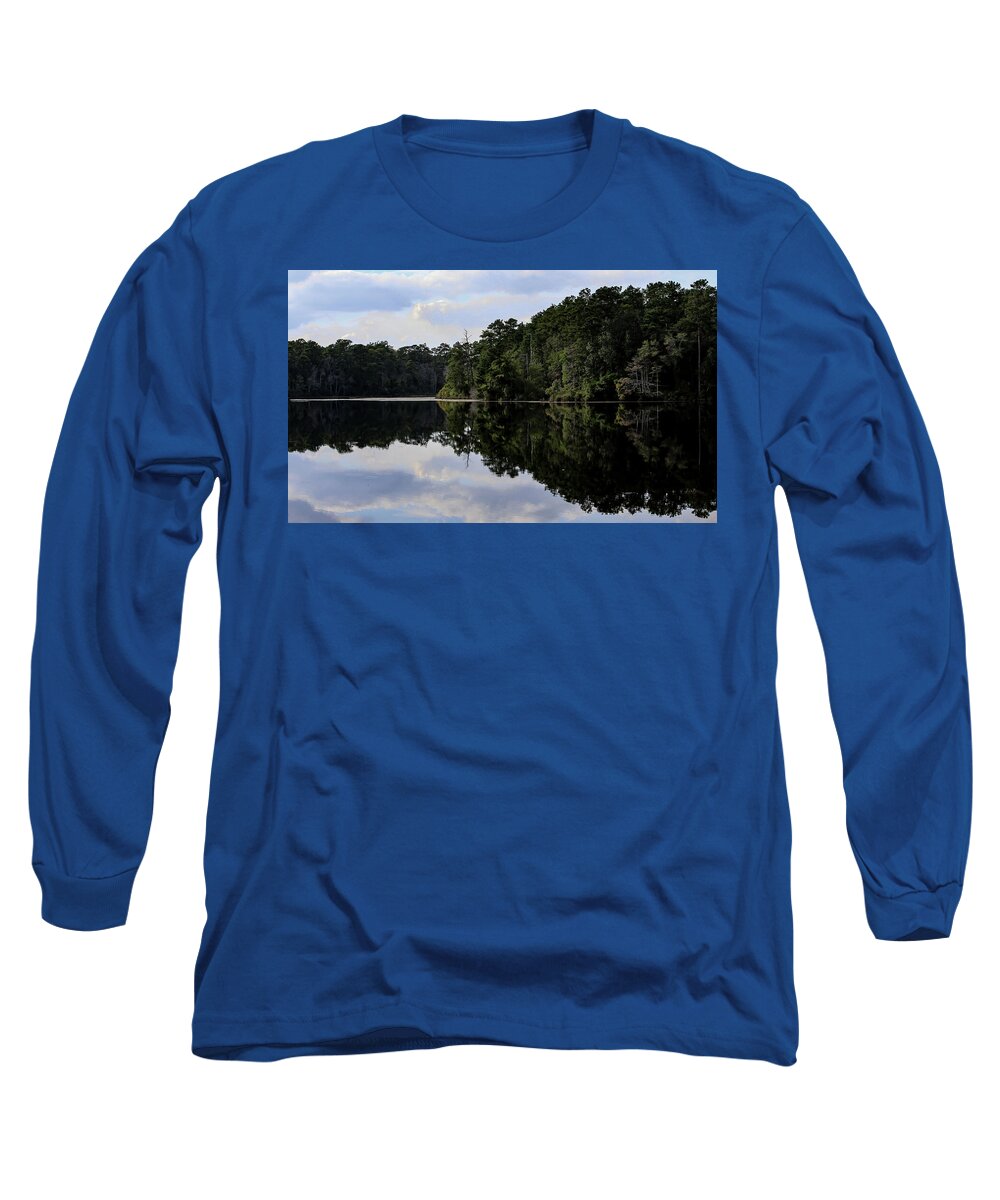 Lake Rim of North Carolina II  - Long Sleeve T-Shirt