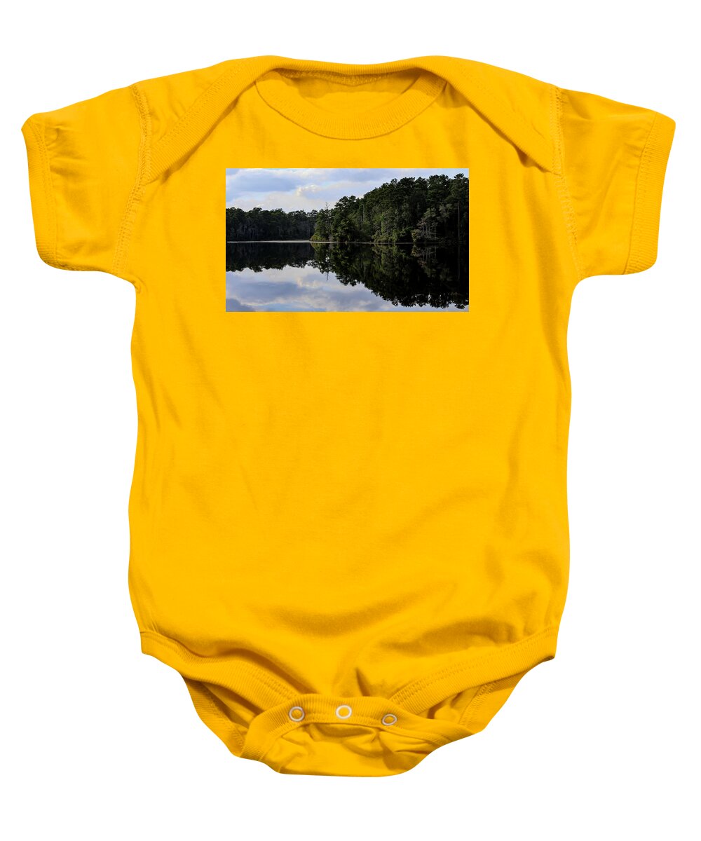 Lake Rim of North Carolina II  - Baby Onesie