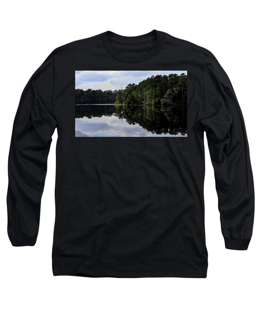 Lake Rim of North Carolina II  - Long Sleeve T-Shirt