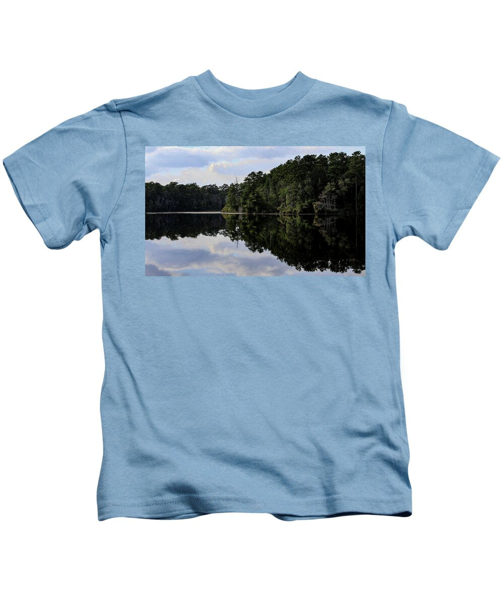 Lake Rim of North Carolina II  - Kids T-Shirt