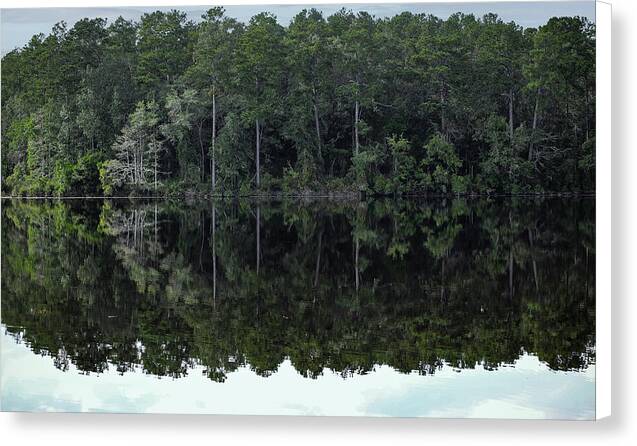 Lake Rim of North Carolina - Canvas Print