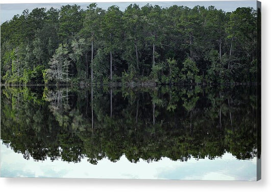 Lake Rim of North Carolina - Acrylic Print