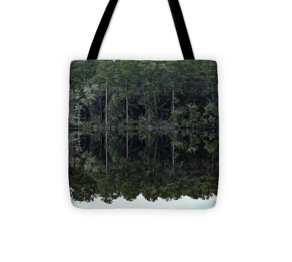 Lake Rim of North Carolina - Tote Bag