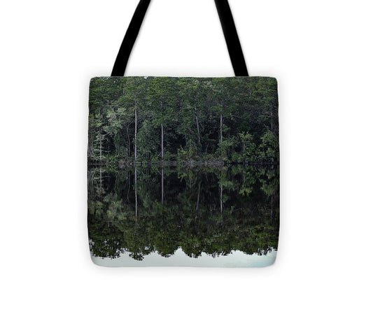 Lake Rim of North Carolina - Tote Bag