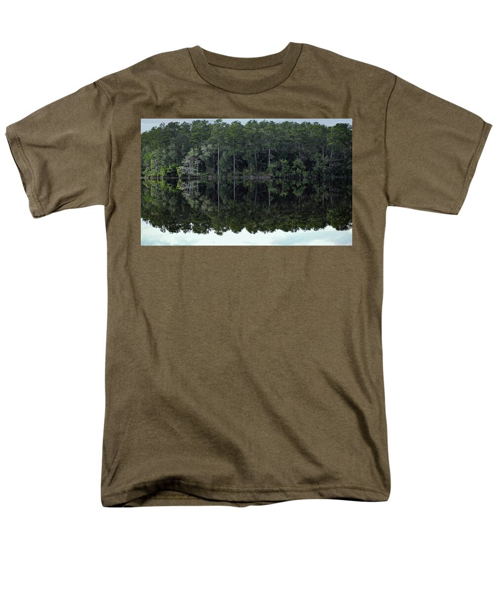 Lake Rim of North Carolina - Men's T-Shirt  (Regular Fit)