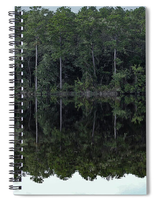 Lake Rim of North Carolina - Spiral Notebook