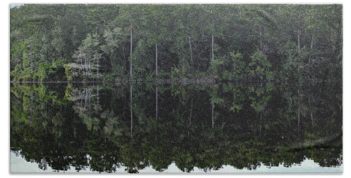 Lake Rim of North Carolina - Beach Towel