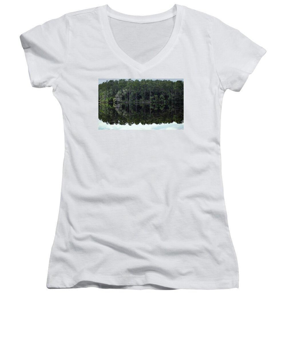 Lake Rim of North Carolina - Women's V-Neck