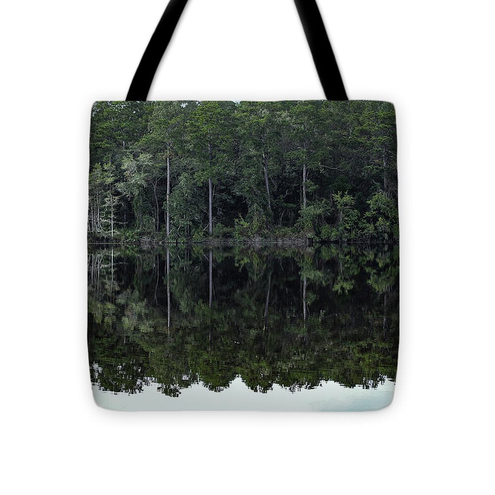 Lake Rim of North Carolina - Tote Bag