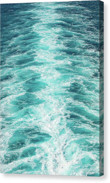 Off the Coastal Waters of Italy - Canvas Print