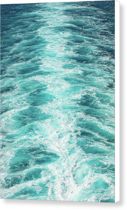 Off the Coastal Waters of Italy - Canvas Print