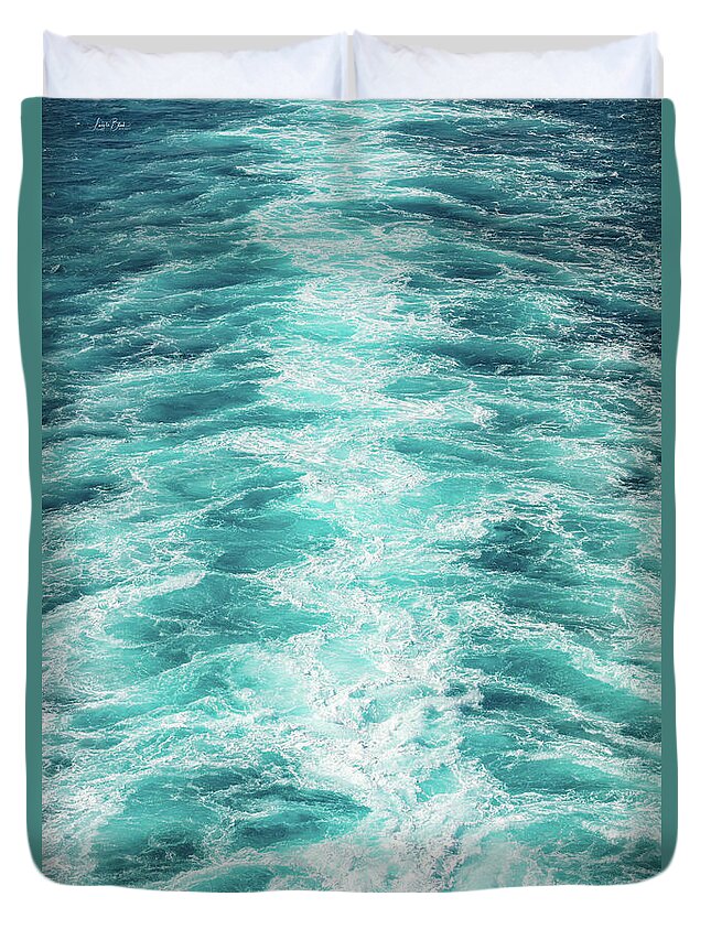 Off the Coastal Waters of Italy - Duvet Cover