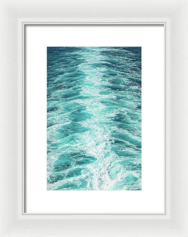 Off the Coastal Waters of Italy - Framed Print