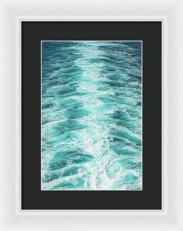 Off the Coastal Waters of Italy - Framed Print