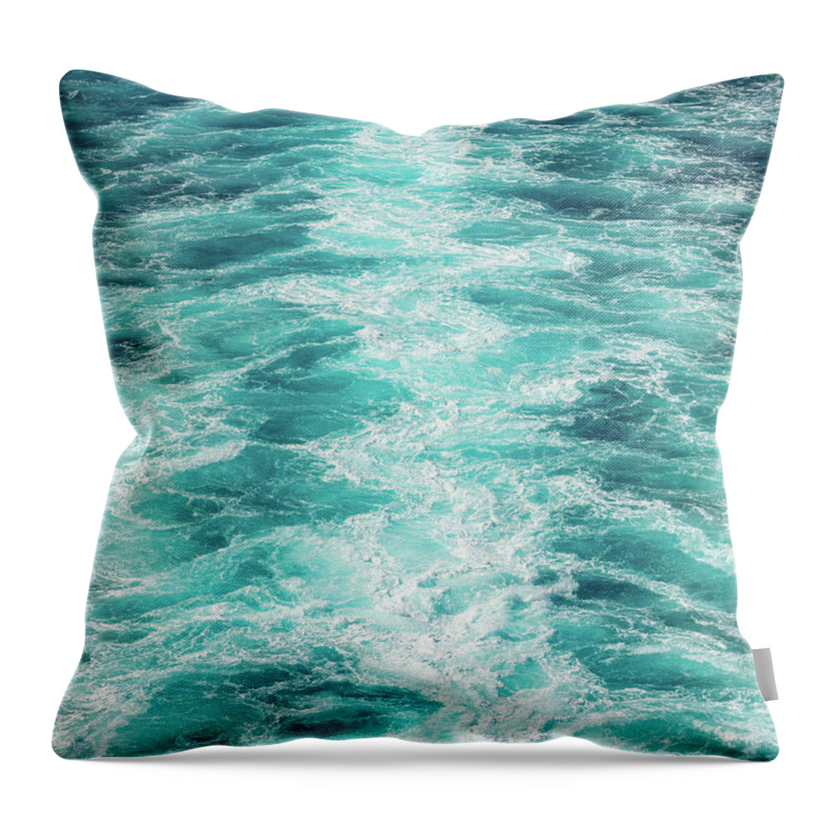 Off the Coastal Waters of Italy - Throw Pillow