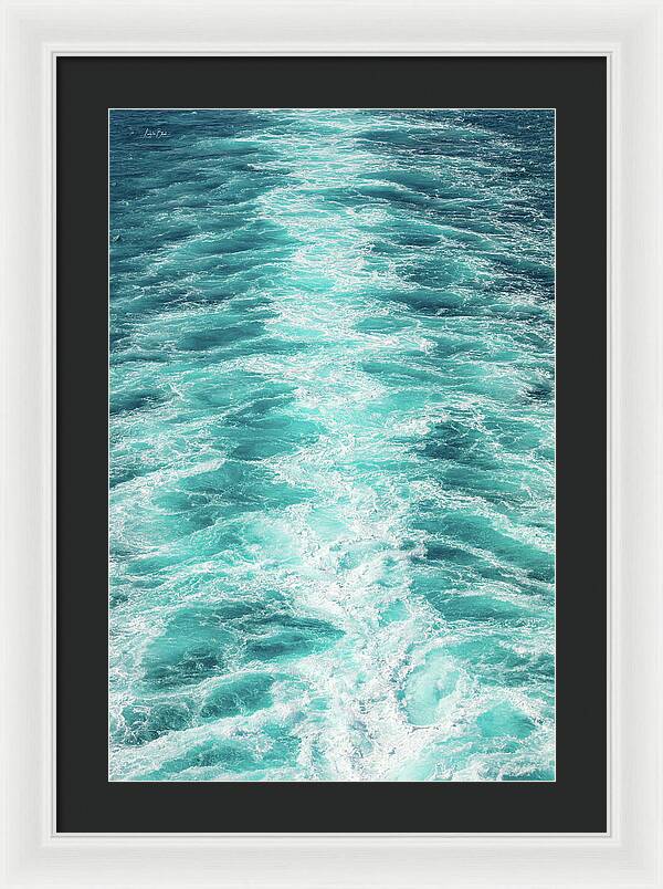 Off the Coastal Waters of Italy - Framed Print