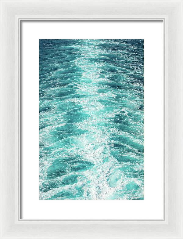 Off the Coastal Waters of Italy - Framed Print