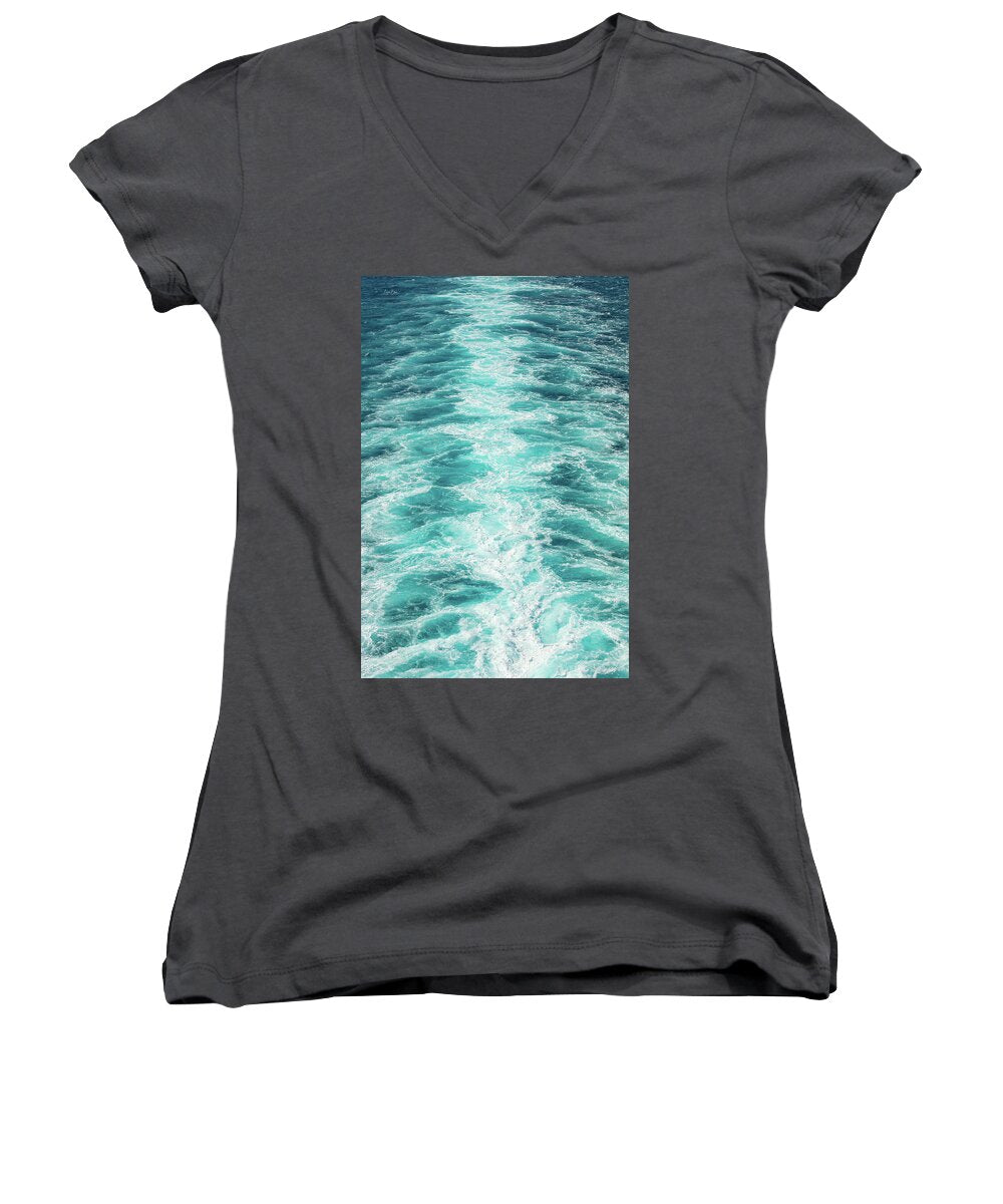 Off the Coastal Waters of Italy - Women's V-Neck